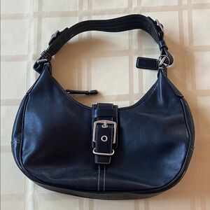 Coach Vintage Hamptons Buckle Front Shoulder Bag #7548